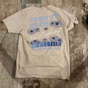 Blue&Beige Marshall Tee #flower #marshalls #blue #shirts